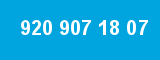 920 907 18 07 920 907 18 07